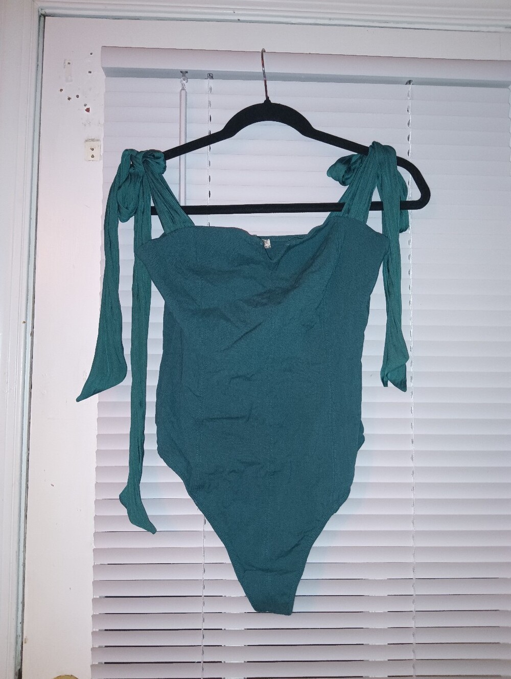 Free People Intimately Green Lola Bodysuit Size Large